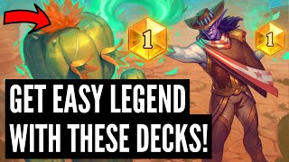 The 5 BEST DECKS to get LEGEND in Standard and Wild in 2024 [upl. by Moser]