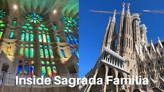 Sagrada Familia  a peak inside Antoni Gaudis Masterpiece in 2023 [upl. by Tamqrah442]