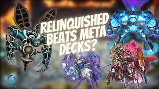 New BEST Relinquished Deck Crushes the META  Deck Profile in Description  YuGiOh Master Duel [upl. by Atarman]