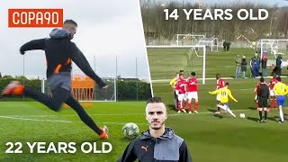 James Maddison Recreates His Youth Highlights  Timbsy vs The World [upl. by Fryd]