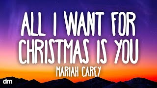 Mariah Carey  All I Want for Christmas Is You Lyrics [upl. by Suoilenroc383]