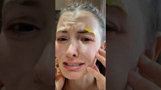 Accidentally Cover Eyebrow With Wax [upl. by Manaker]