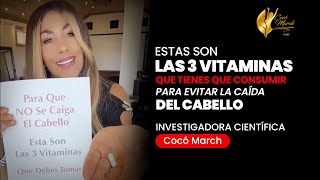 Estas Son Las 3 Vitaminas Que Tienes Que Consumir Para Evitar La Caída Del Cabello [upl. by Penoyer]