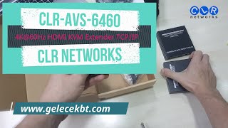 4K HDMI KVM extender CLR AVS 6460 [upl. by Hayikat663]