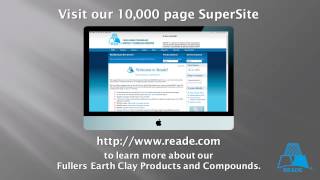 Fullers Earth Clay  Attapulgite  Montmorillonite Powder from Reade [upl. by Ermin]