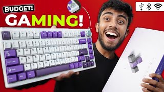 Best Budget Gaming Keyboard With Special Feature🤫 Wireless Mechanical Keyboard 🔥RGB Kreo [upl. by Trista]