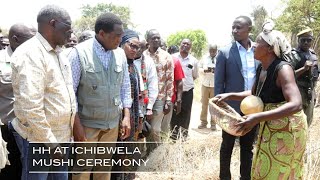 President HH Touring ICHIBWELA MUSHI Mushi Traditional Ceremony site in Mkushi District [upl. by Maddocks254]