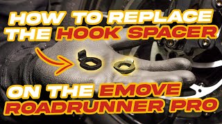 How to Replace the Motor Hook Spacer on the EMOVE RoadRunner Pro  Voromotors tutorial [upl. by Baggett]