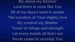 Shout To The Lord worship video w lyrics [upl. by Latoya388]