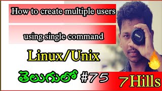 How to create multiple users using a single command  Linux in Telugu  Linux realtime IssuesTasks [upl. by Eeladnerb466]