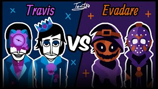 Travis Vs Evadare Incredibox Mods Comparison [upl. by Spence924]