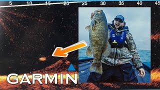 Garmin LiveScope for GIANT Smallmouth Bass Panoptix Fishing [upl. by Itin683]