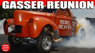 Gasser Reunion Nostalgia Drag Racing [upl. by Elag808]