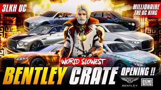 Bentley Crate Opening  New Bentley Crate Opening  BGMI PUBG New Bentley Crate Opening [upl. by Ahsikit]