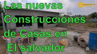 Las nuevas construcciones de Casas en El Salvador cerca de la casa de Jonathan El Patechucho [upl. by Samau]