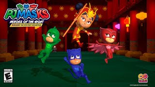 PJ Masks Heroes of the Night Mischief on Mistery Mountain  DLC Trailer Reveal US [upl. by Rehpotsihrc]