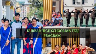 Durbar High school teej program vai baini sanga ramailo gardai teamdurbar viralvideo coachprabin [upl. by Elime]