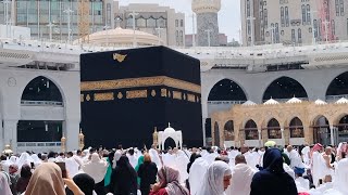 Alhumdulliah Jummah Prayer in Front of Holy Kaba 🔴  Live Khutba makkahmadinaoffical4928 [upl. by Hercules]