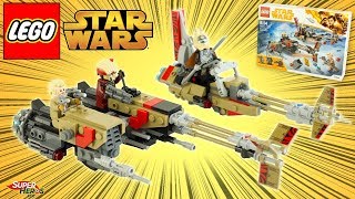 LEGO Star Wars SOLO les Cloud Rider Swoop Bikes 75215 Review Speedbuild français [upl. by Mccreary16]