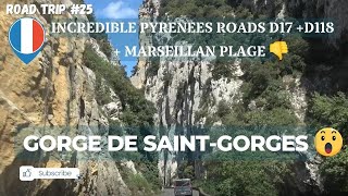 Gorge de SaintGeorges  Only 1km But Yes it IS  Road Trip Europe 25 [upl. by Notlad]