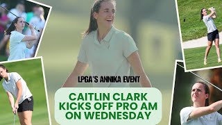 Caitlin Clark’s to tee off at the Pro Am on Wednesday [upl. by Murrell]