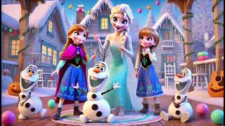 quotElsa and Anna with Olaf’s Frosty Family Song 2 ❄️🎶  A Magical SingAlongquot [upl. by Celisse]