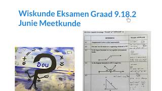 Meetkunde eksamen Graad 9182 Junie wiskdou [upl. by Aurilia]