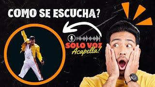 ðŸŽ¤ Freddie Mercury  Solo Voz A Capella Cover [upl. by Soluk]