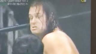 Chops contest between Mike Awesome and Kenta Kobashi [upl. by Selene]