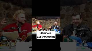 All The Mannings sportspodcast comedypodcast nfl espn manningcast colts pokemon nygiants [upl. by Assirehc]