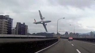 TransAsia Airways Flight GE235 Crash [upl. by Gnuh]