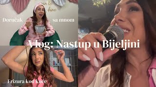 VLOG Top 3 kombinacije  GRWM  nastup u Bijeljini [upl. by Ayanet264]