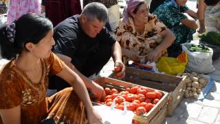 Uzbekistan Khiva Bazaar [upl. by Corvese697]