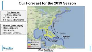 2019 Hurricane Forecast NorthStar [upl. by Brunella]