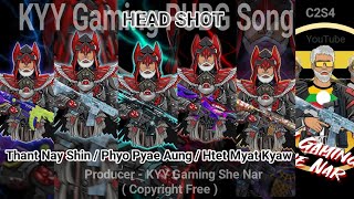 PUBG SONG  Head Shot  KYY Gaming Song  KYY Gaming She Nar [upl. by Bortz]