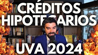 CREDITOS HIPOTECARIOS ARGENTINA 2024 ¿Conviene endeudarse en UVAs [upl. by Klemens]