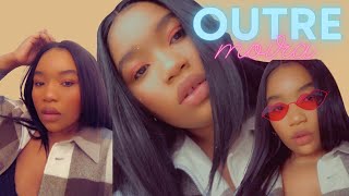 OUTRE MOIRA WIG REVIEW  SYNTHETIC WIGS  UK EDITION £30 💕🌸 [upl. by Marcile]