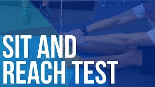 How to perform the Sit And Reach Test using the MAT [upl. by Aihtnic]