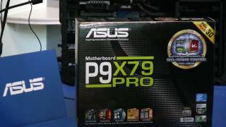 ASUS P9X79 PRO Motherboard Handson Review [upl. by Eseilenna808]