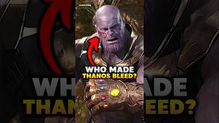 Only 3 Avengers Made Thanos Bleed [upl. by Aonehc]