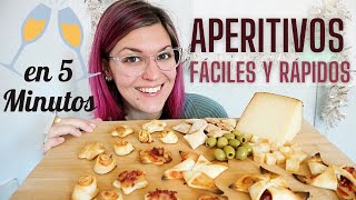 APERITIVOS FÁCILES Y RÁPIDOS para la CENA DE NOCHEVIEJA [upl. by Derian]