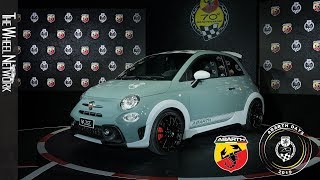 Abarth 695 70° Anniversario unveiled at Abarth Days 2019 [upl. by Niahs20]