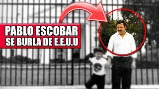 PABLO ESCOBAR VISITA LA CASA BLANCA SIENDO EL MÁS BUSCADO POR LOS ESTADOS UNIDOS [upl. by Itida]