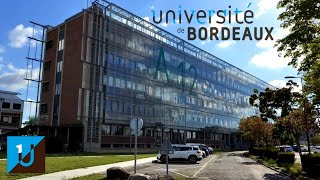 University of Bordeaux  France  campus tour  AMIR Erasmus masters [upl. by Aloisia8]