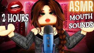 ASMR 2 HOURS OF NON STOP CRISP MOUTH SOUNDS 👄 [upl. by Enyar]