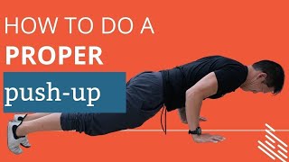 Do PushUps with Proper Form [upl. by Chauncey154]