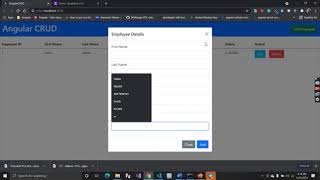 Angular 11 CRUD with jsonserver  Bootstrap UI  Angular Reactive Form [upl. by Catha590]