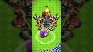 SUPER BOWLER  INVISIBILITY SPELL VS ALL HEAVY DEFENCE IN COC shorts youtubeshorts supercell coc [upl. by Mannos]