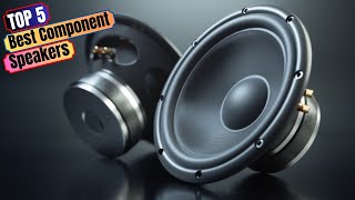 Best Component Speakers 2024 The Secret to Perfect Sound Revealed [upl. by Kcirtemed]