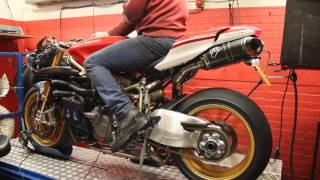 Ducati 1098S Tricolore 1801 pk and 141 nm on rearwheel  Part 2 Full Throttle [upl. by Niwled]